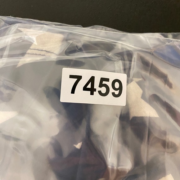 Levi's Tank Top Womens XL Blue White Star Print Scoop Neck Pocket Sleeveless - Picture 10 of 10